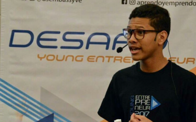 Esleiker González, Festival de obras breves, ganador del Young Entrepreneur 2017