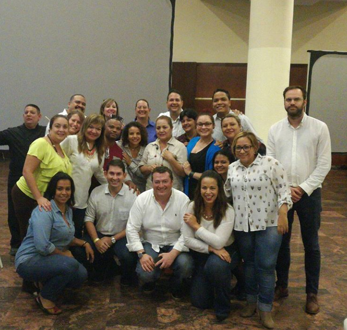 Trabajo con los directivos de la cadena de Hoteles NH en Venezuela.